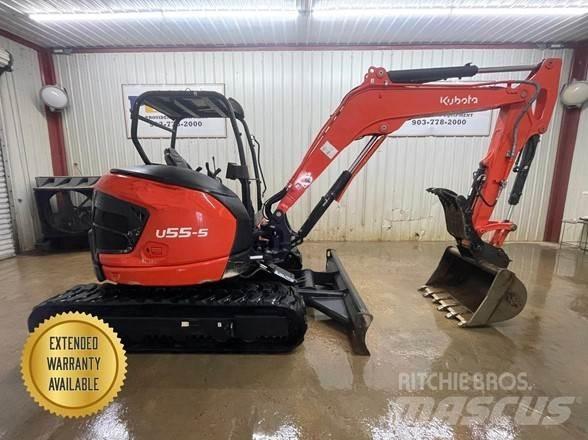 Kubota U55-5 Miniekskavaatorid < 7 t