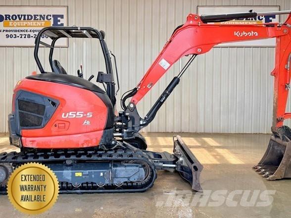 Kubota U55-5 Miniekskavaatorid < 7 t