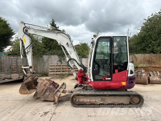 Takeuchi TB 260 Miniekskavaatorid < 7 t