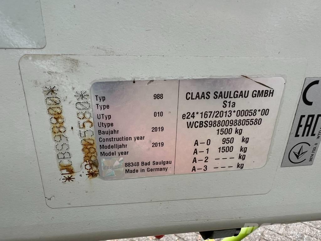 CLAAS liner 2900 Vaalutid