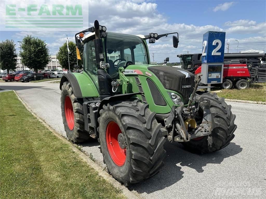 Fendt 718 vario Traktorid