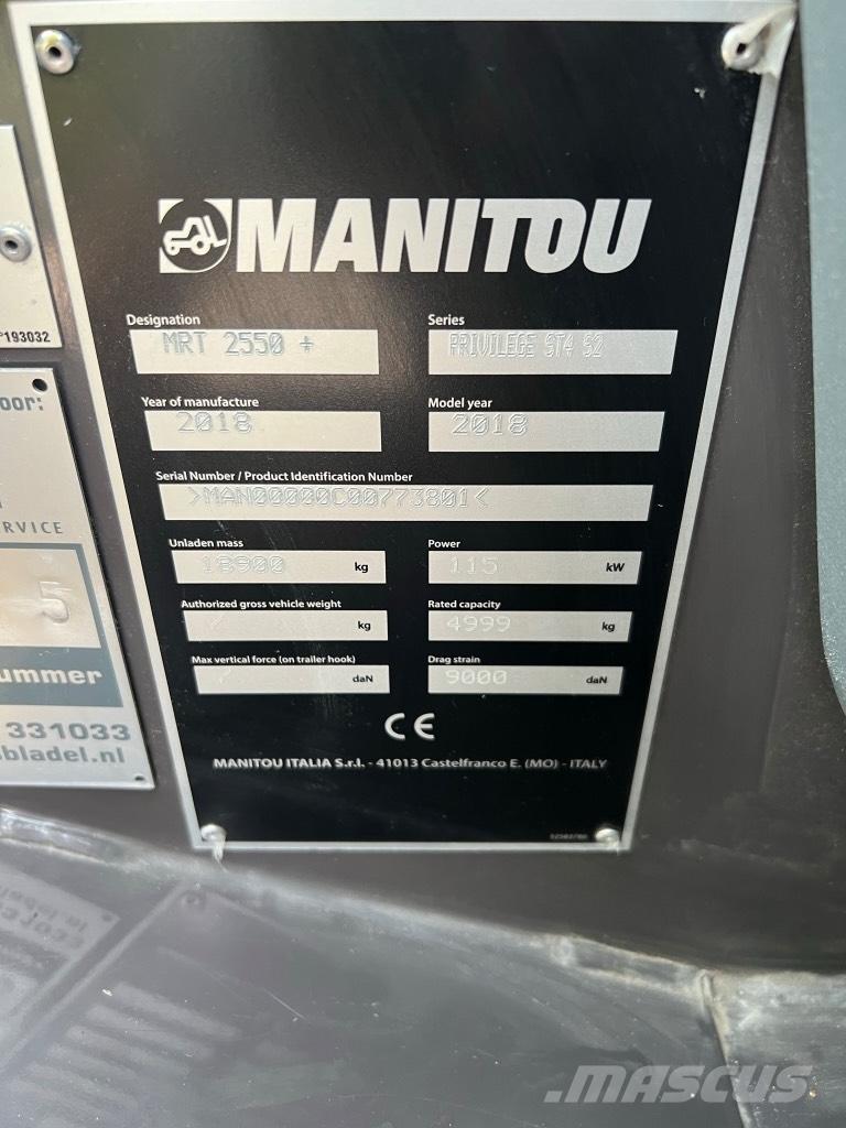 Manitou Mrt 2550 Teleskooplaadurid