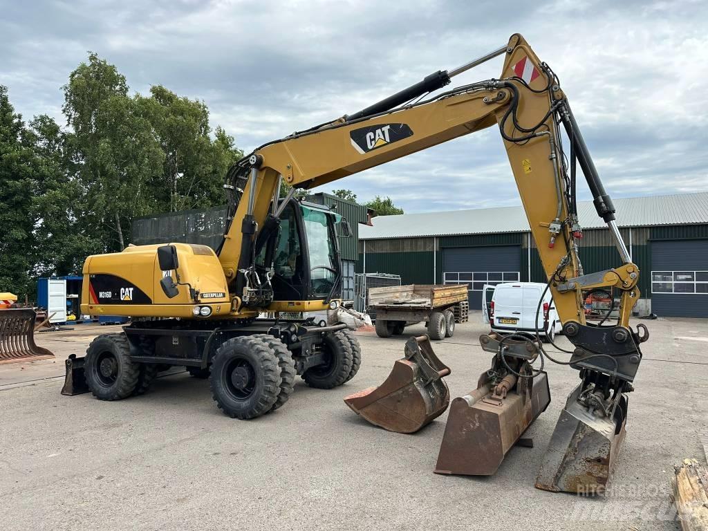 CAT M 316 D Ratasekskavaatorid