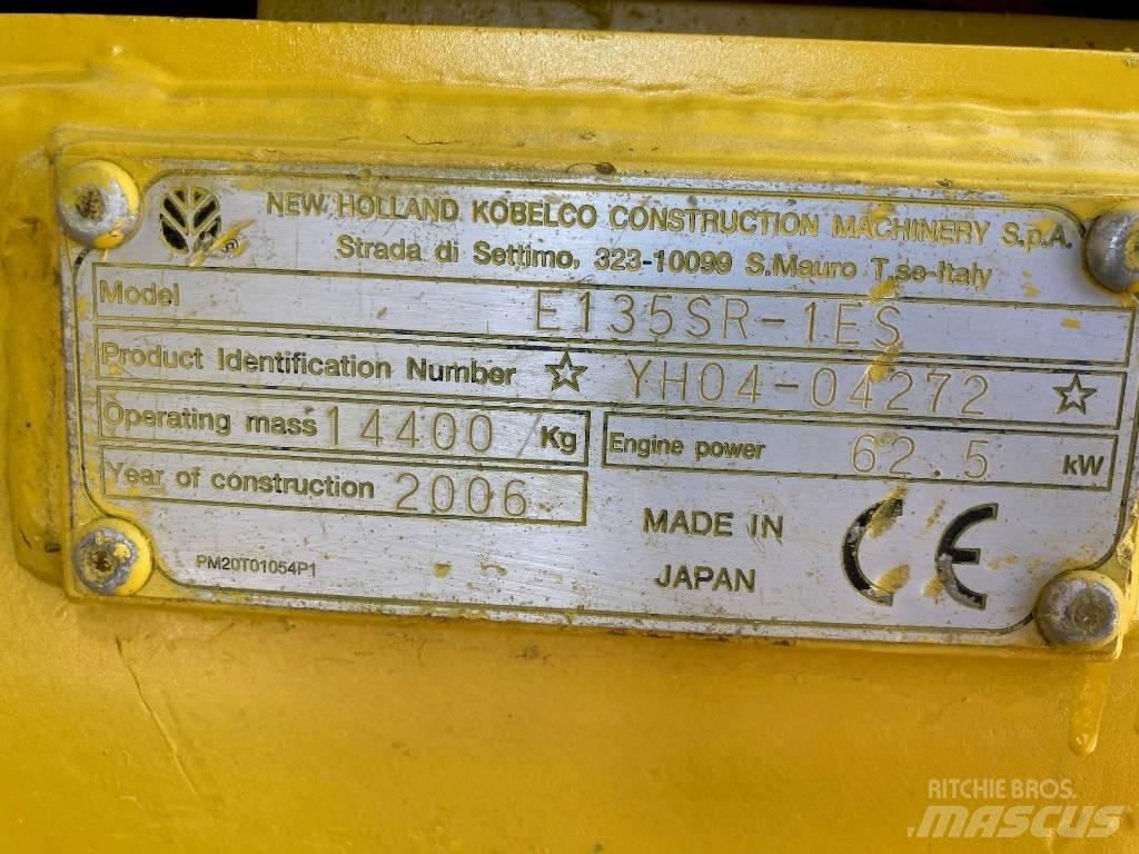 New Holland E 135 SR Väikeekskavaatorid 7t-12t