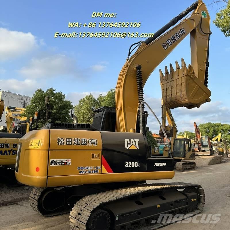 CAT 320 D Roomikekskavaatorid