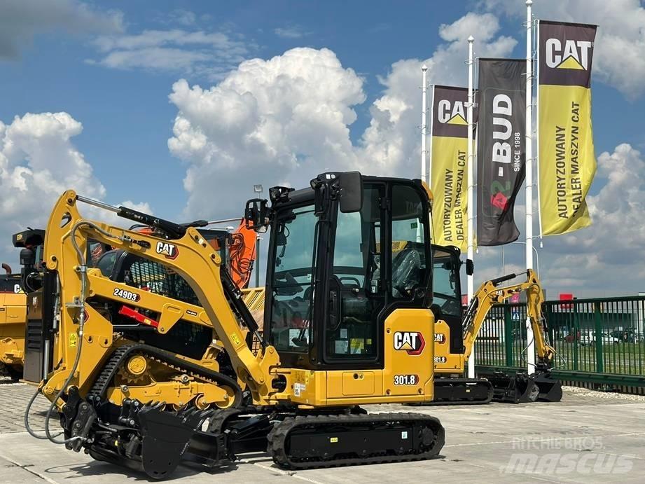CAT 301.8 Miniekskavaatorid < 7 t