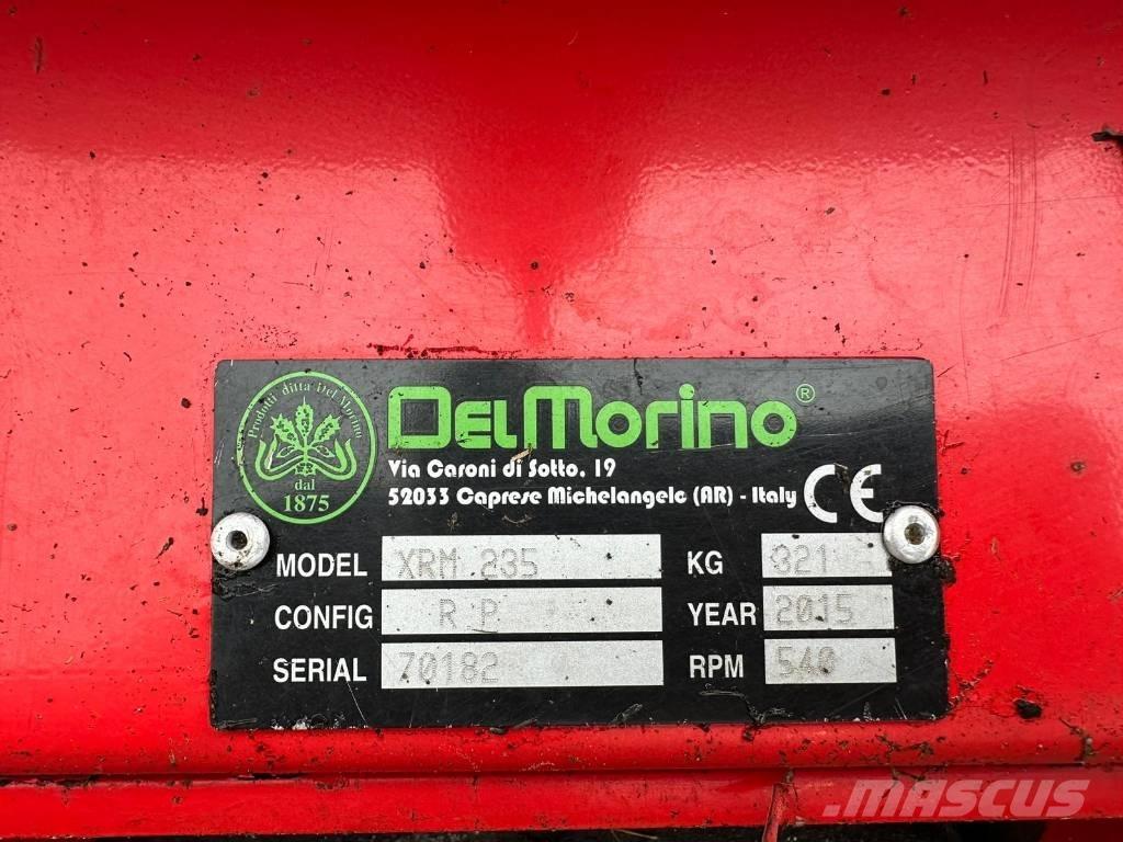 Del Morino XRM 235 Esi ja taganiidukid