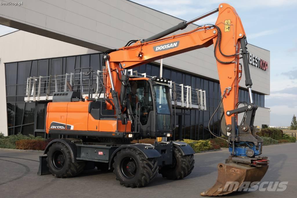 Doosan DX170W-5 Ratasekskavaatorid