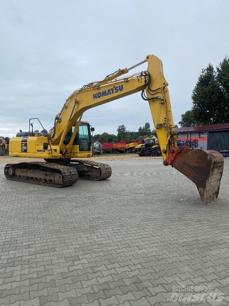 Komatsu PC 210 LC-8 Roomikekskavaatorid