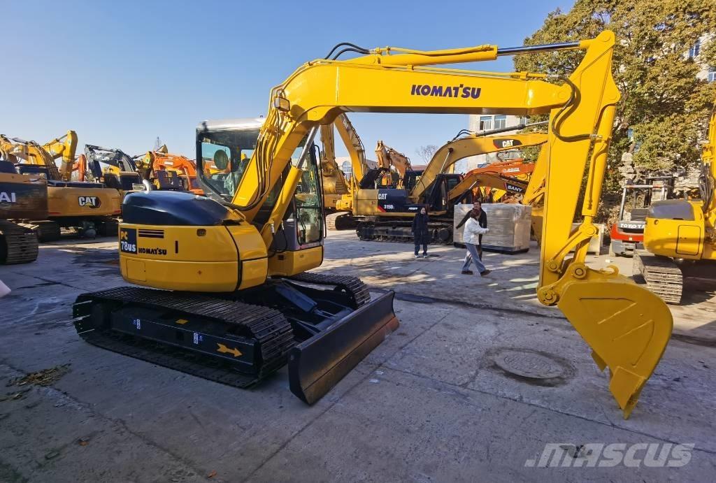 Komatsu PC 78 US-6 Väikeekskavaatorid 7t-12t