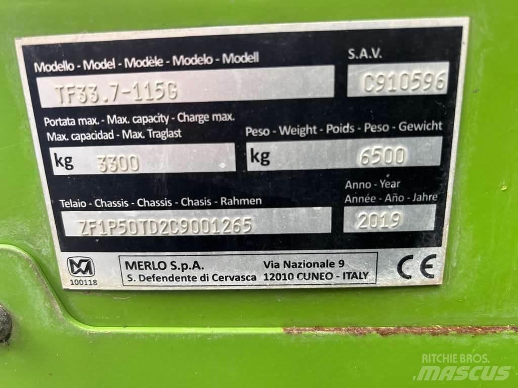 Merlo TF33.7 Teleskooplaadurid