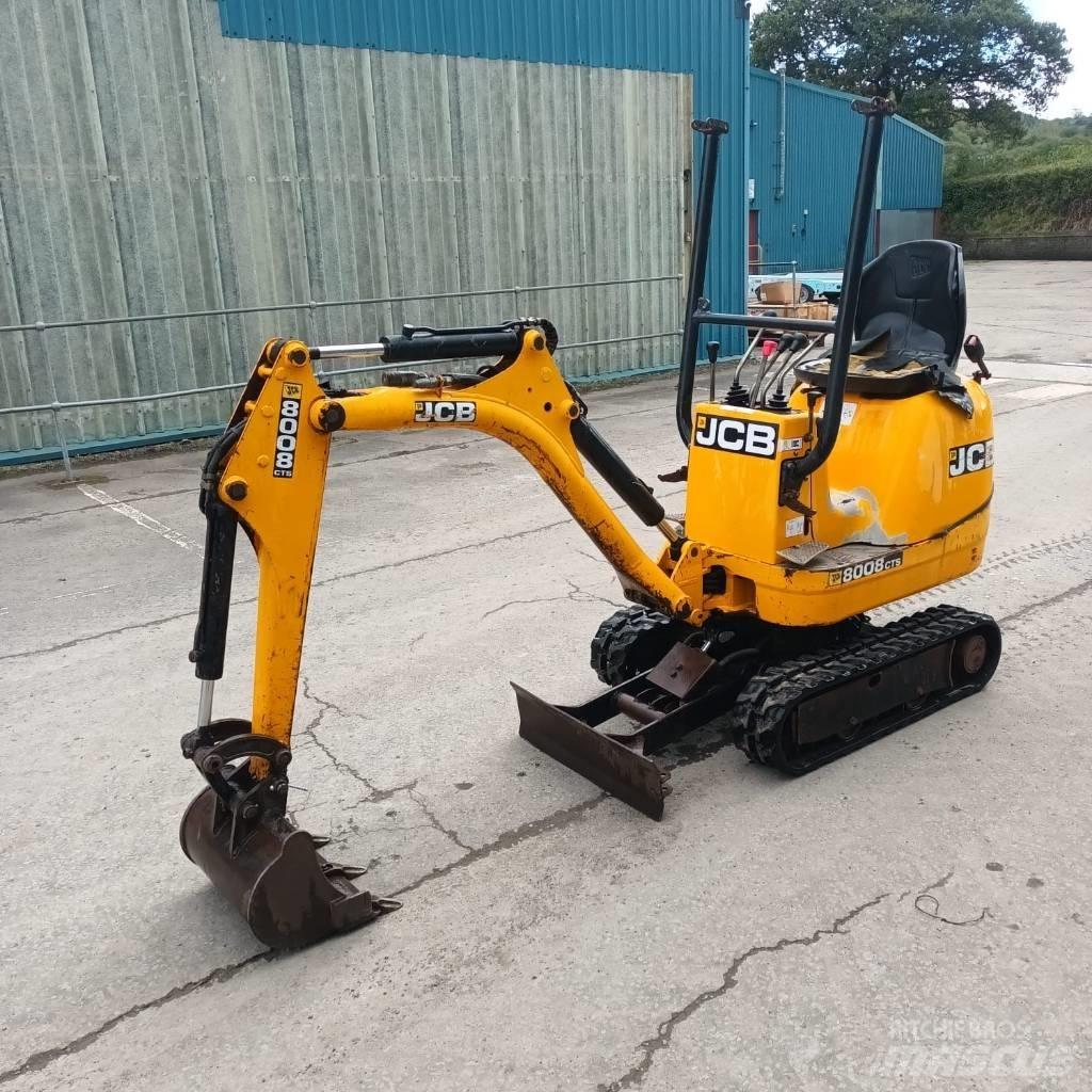 JCB 8008 CTS Miniekskavaatorid < 7 t