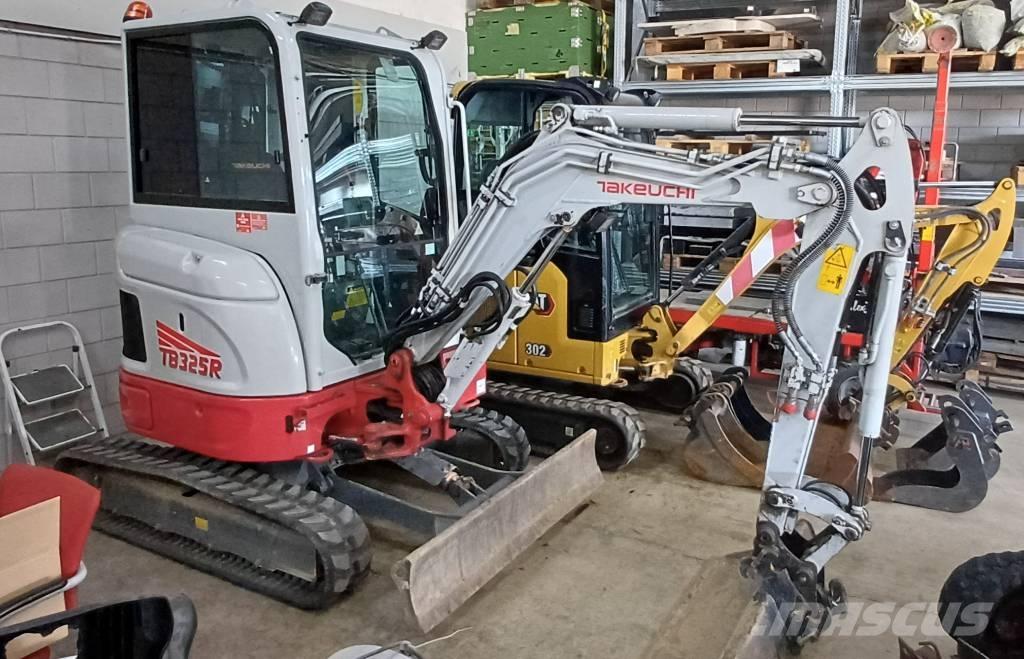 Takeuchi TB 325 R Miniekskavaatorid < 7 t