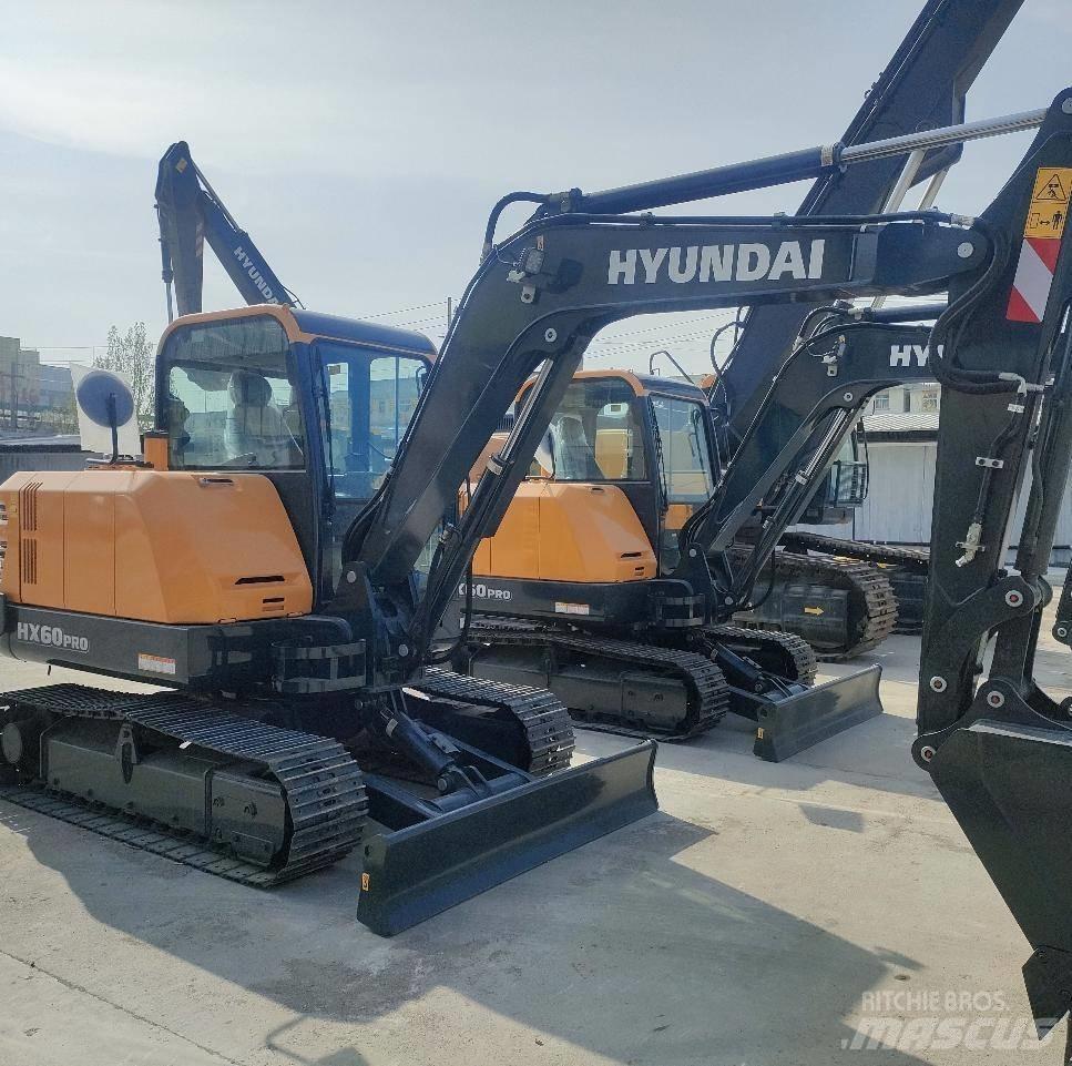 Hyundai HX 60 Pro Roomikekskavaatorid