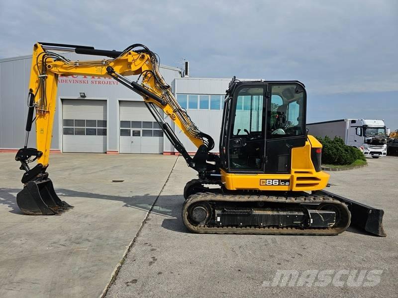 JCB 86 C-2T Väikeekskavaatorid 7t-12t