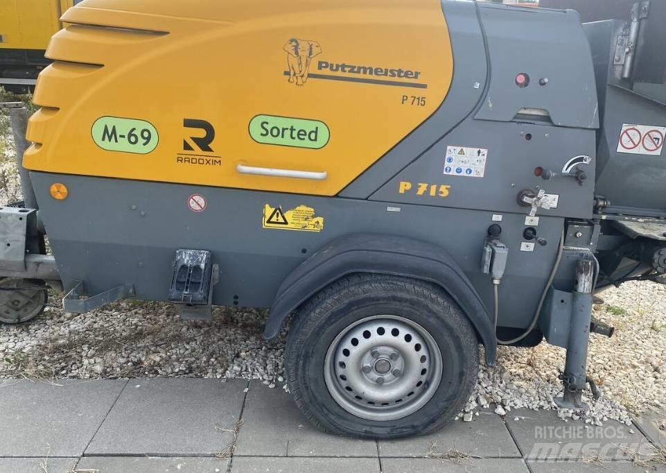 Putzmeister P 715 TD Betooni pumpautod