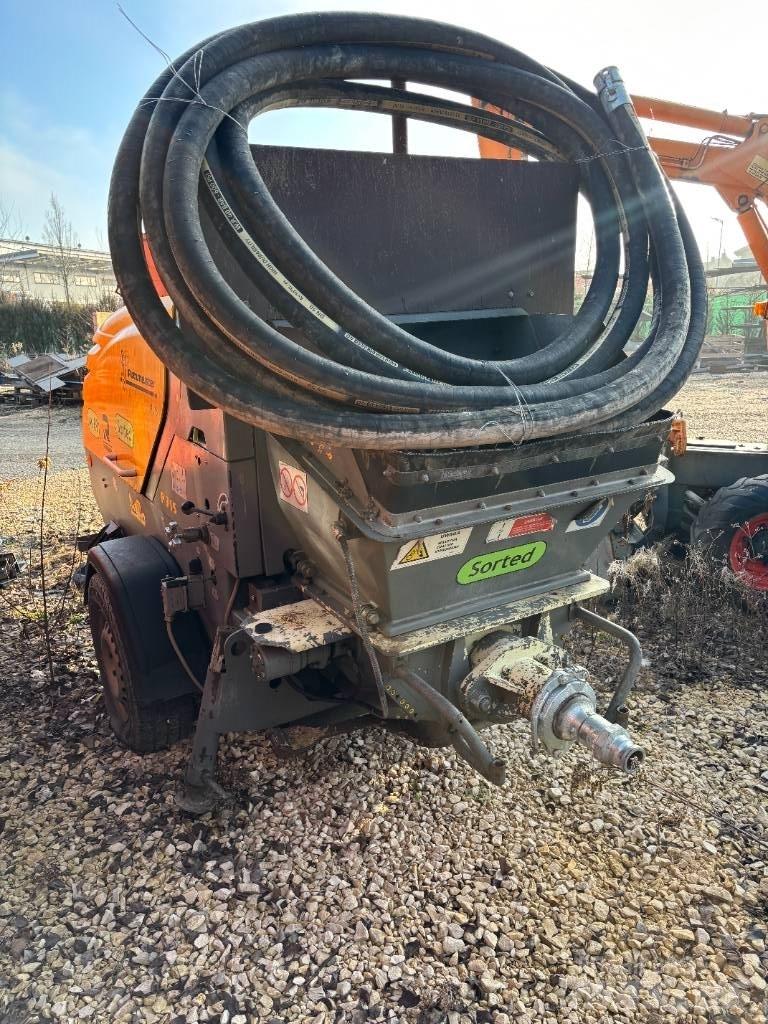Putzmeister P 715 TD Betooni pumpautod