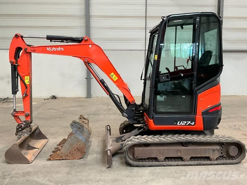 Kubota U 27-4 Miniekskavaatorid < 7 t
