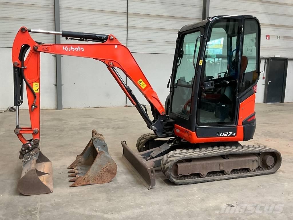 Kubota U 27-4 Miniekskavaatorid < 7 t