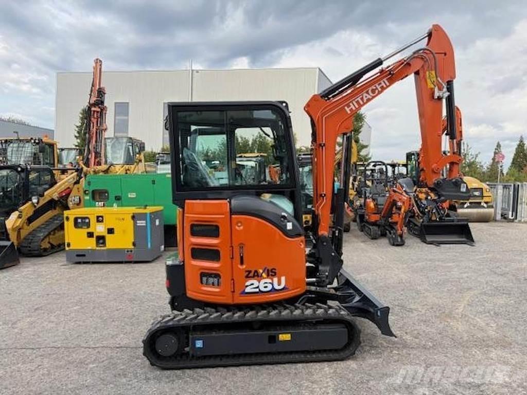 Hitachi ZX26 U-6 Miniekskavaatorid < 7 t