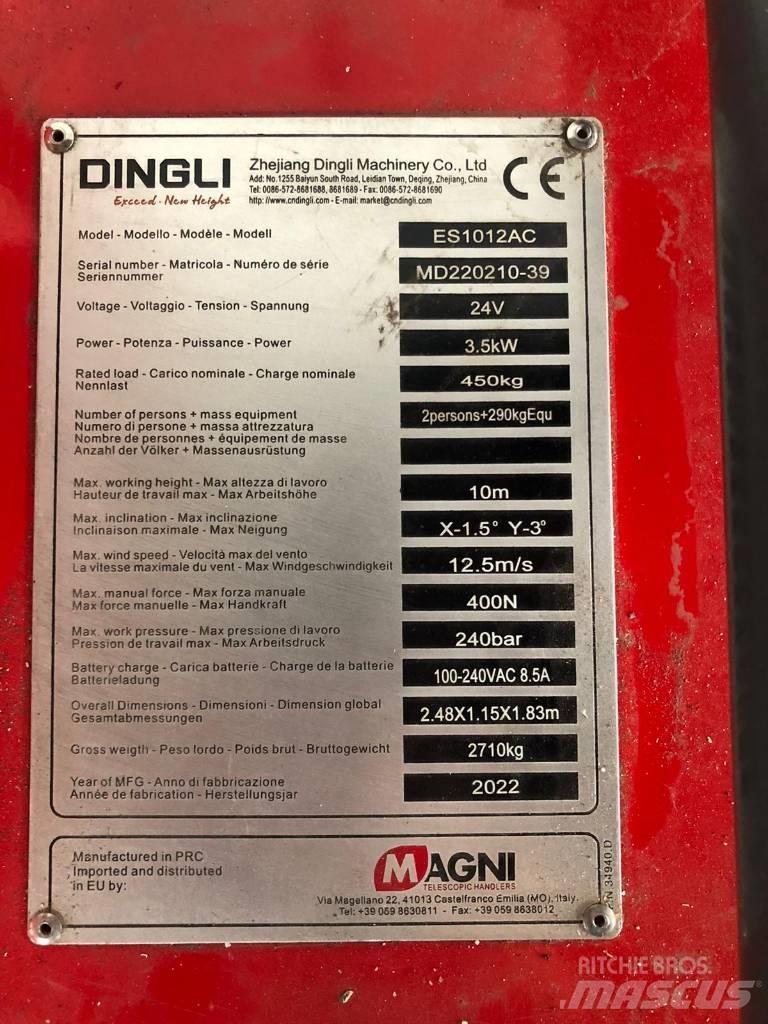 Magni ES 1012 AC Käärtõstukid