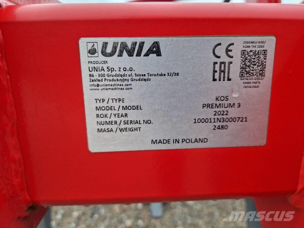 Unia KOS Premium 3 Kultivaatorid