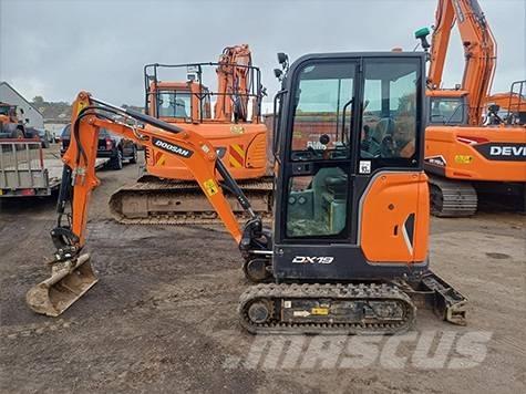 Doosan DX 19 Miniekskavaatorid < 7 t