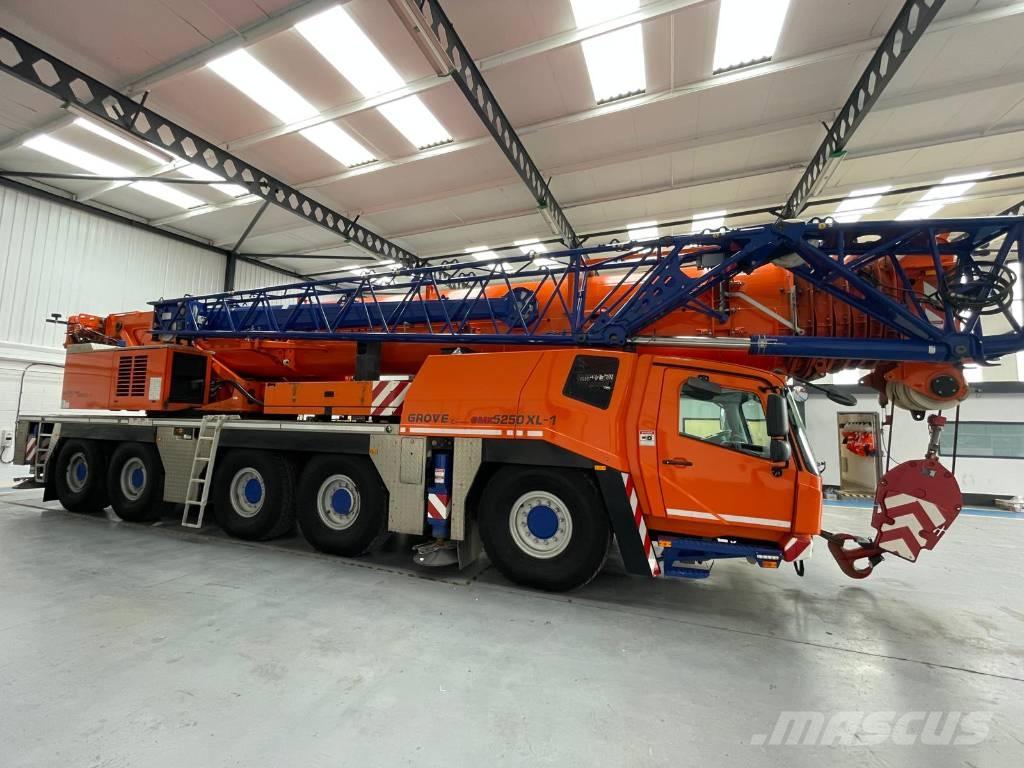 Grove GMK 5250 XL-1 Tornkraanad