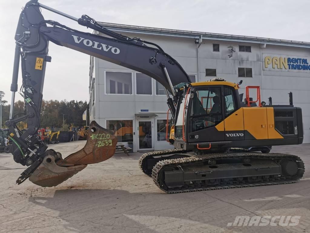 Volvo EC 220 EL Roomikekskavaatorid