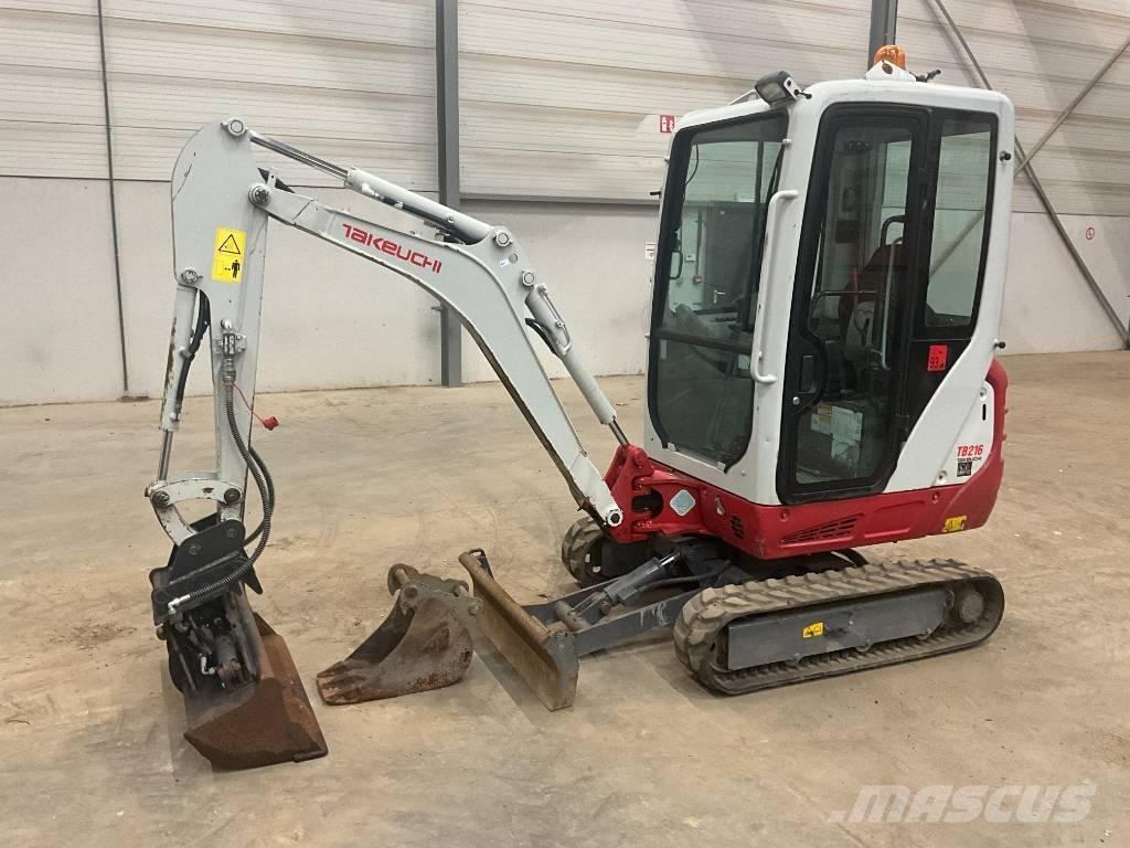 Takeuchi TB 216 Miniekskavaatorid < 7 t