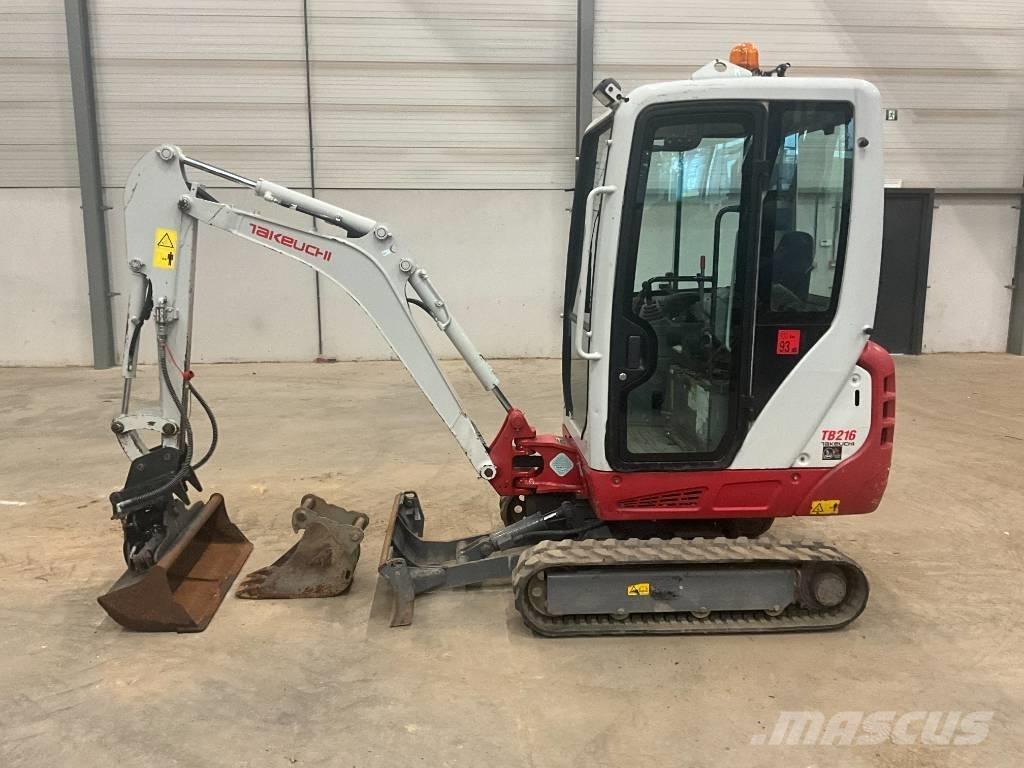 Takeuchi TB 216 Miniekskavaatorid < 7 t
