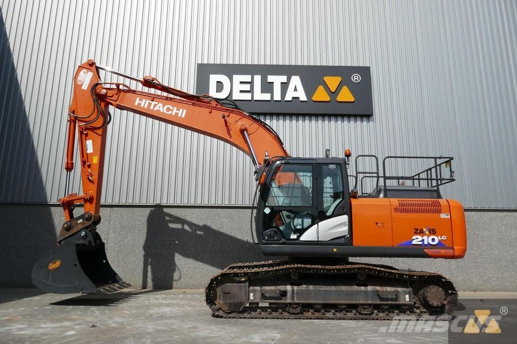 Hitachi ZX210LC-6 Roomikekskavaatorid