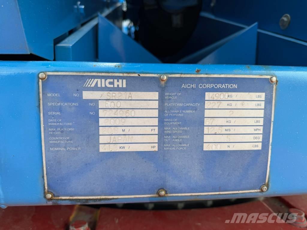 Aichi SR 21 A Teleskoop poomtõstukid