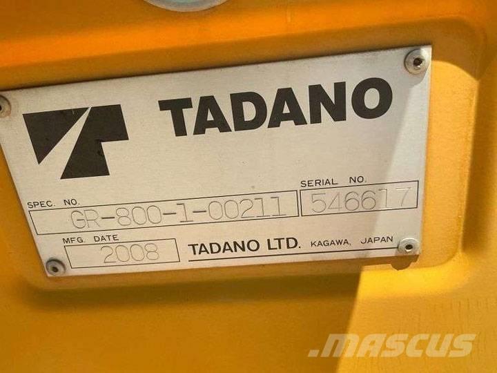 Tadano GR 800 XL-1 Raske maastiku tõstukid
