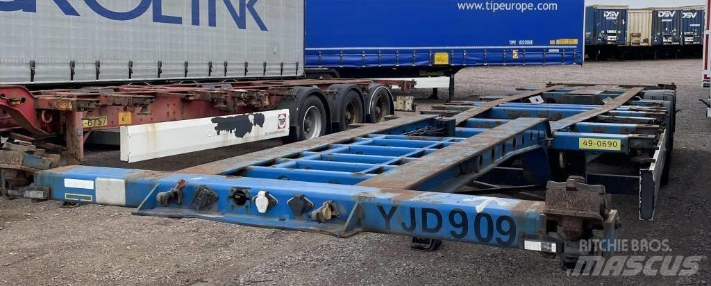 Krone KRONE SDP Konteinerveo poolhaagised