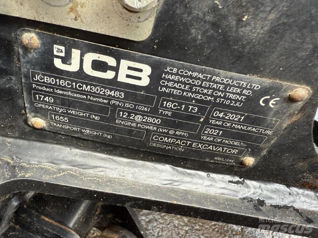 JCB 16 C-1 Miniekskavaatorid < 7 t