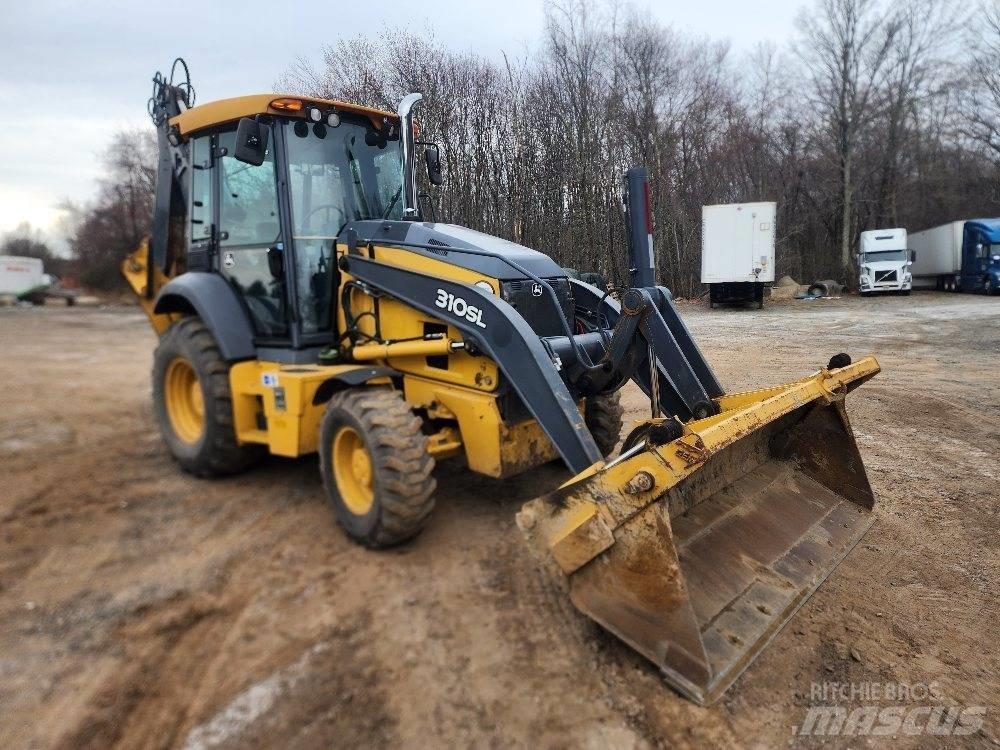 John Deere 310SL Ekskavaatorlaadurid