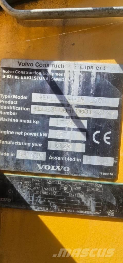Volvo L 90 H Rataslaadurid