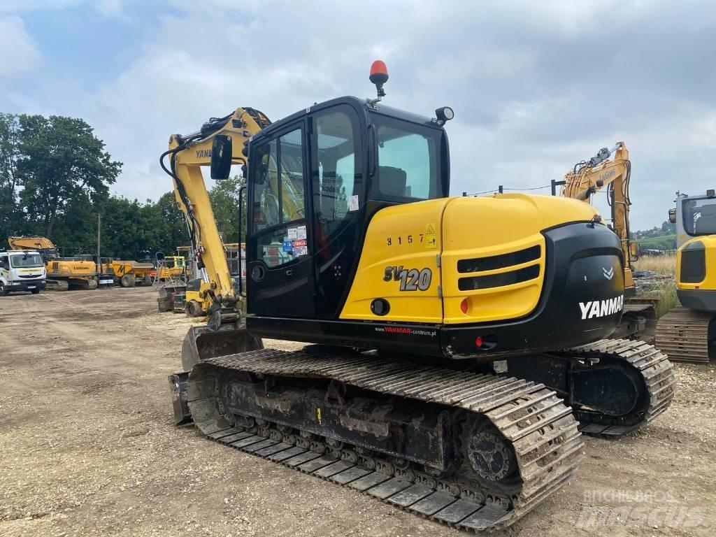 Yanmar SV 120 Roomikekskavaatorid