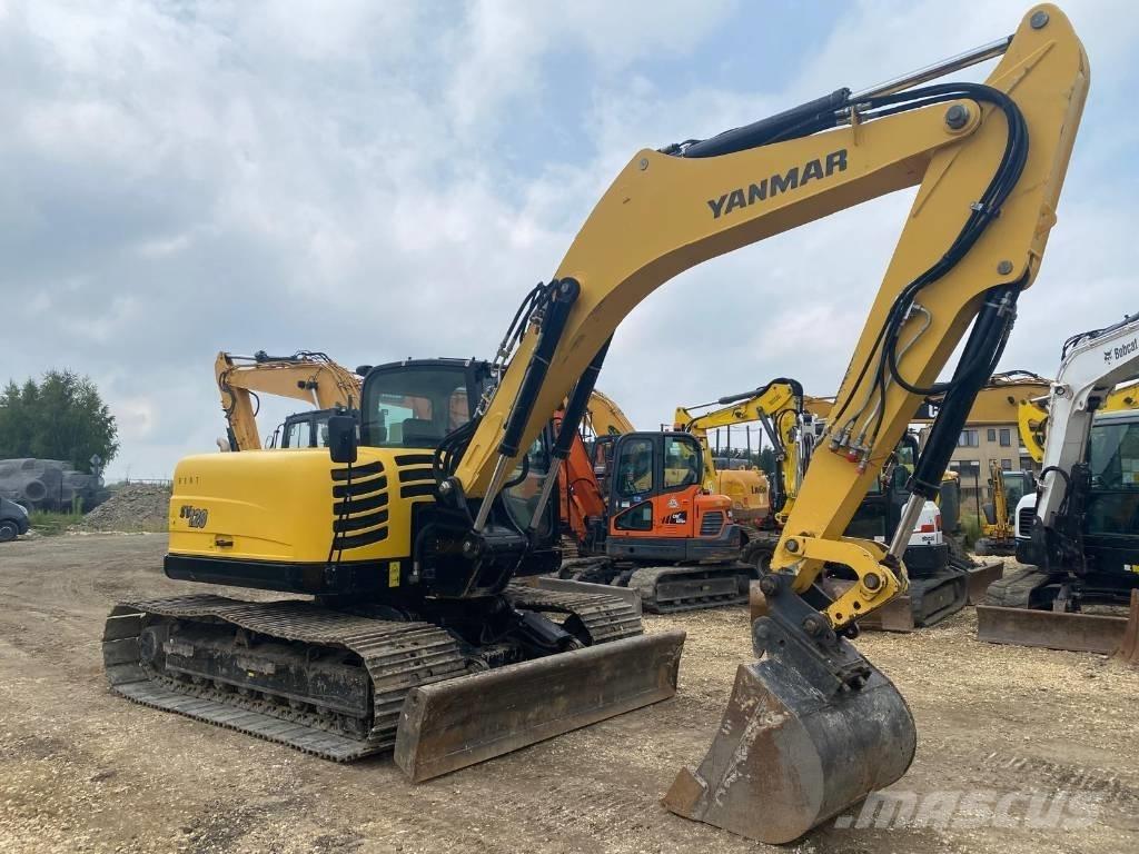 Yanmar SV 120 Roomikekskavaatorid