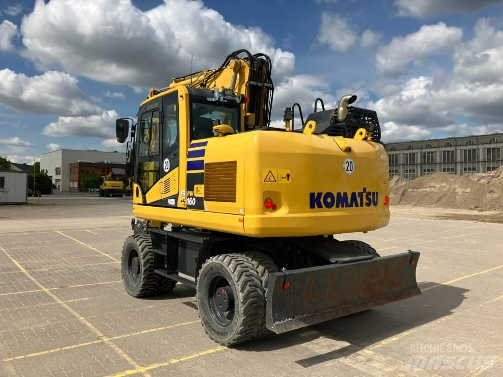 Komatsu PW 160-11 E0 Ratasekskavaatorid