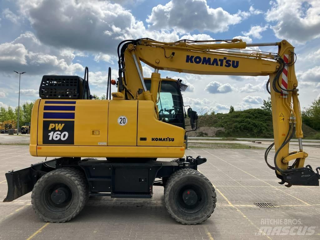 Komatsu PW 160-11 E0 Ratasekskavaatorid