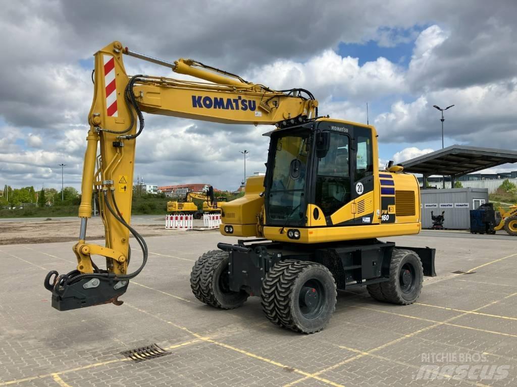 Komatsu PW 160-11 E0 Ratasekskavaatorid