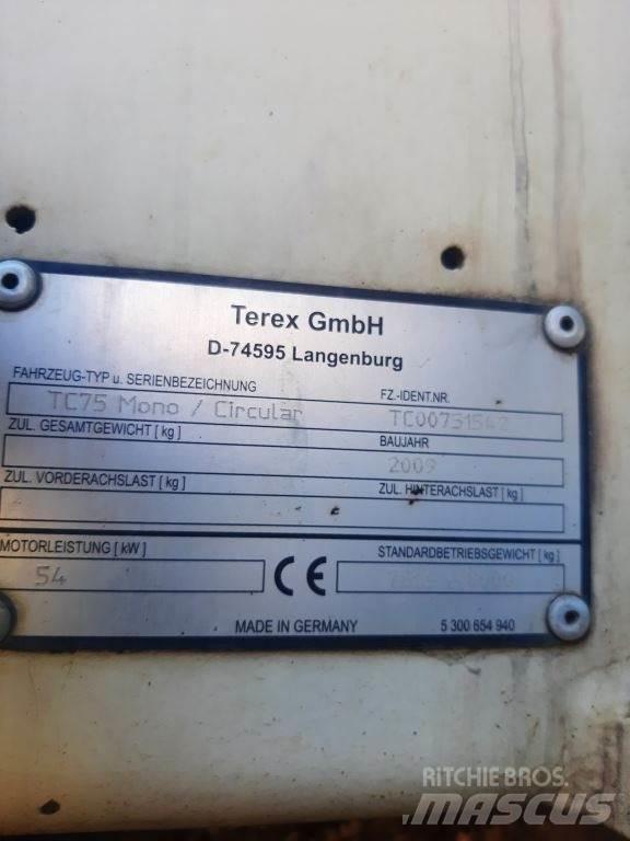 Terex TC75 Miniekskavaatorid < 7 t