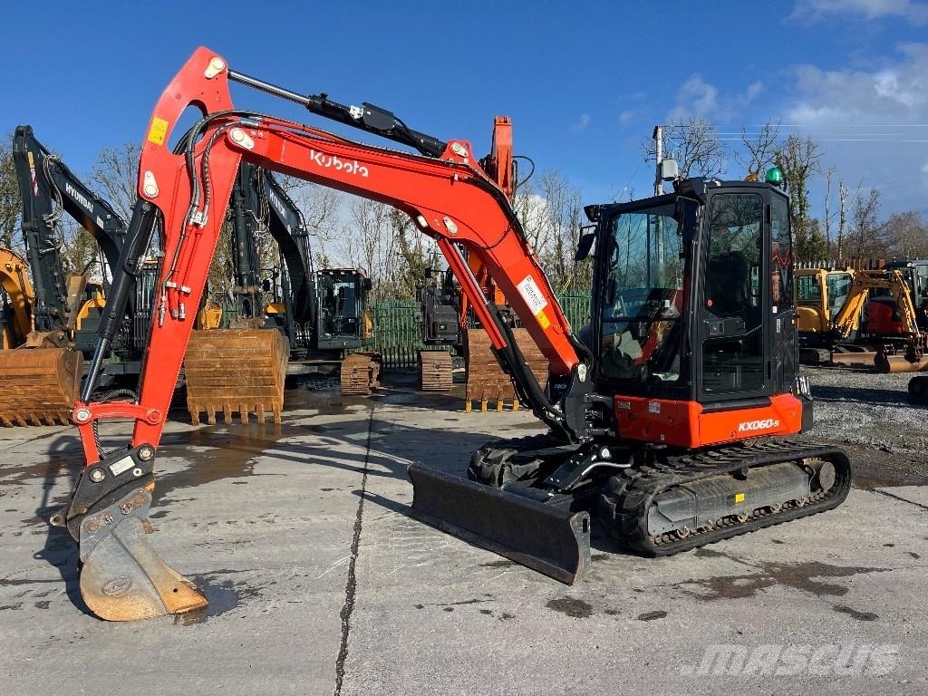 Kubota KX 060-5 Miniekskavaatorid < 7 t
