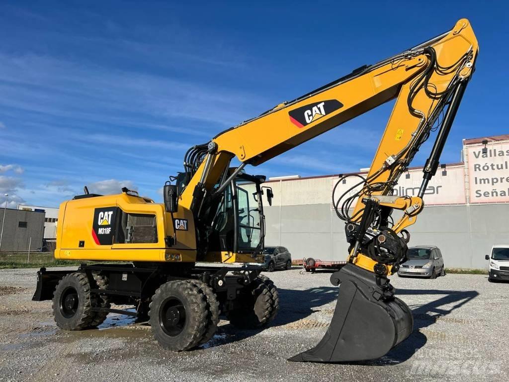 CAT M 318 F Ratasekskavaatorid