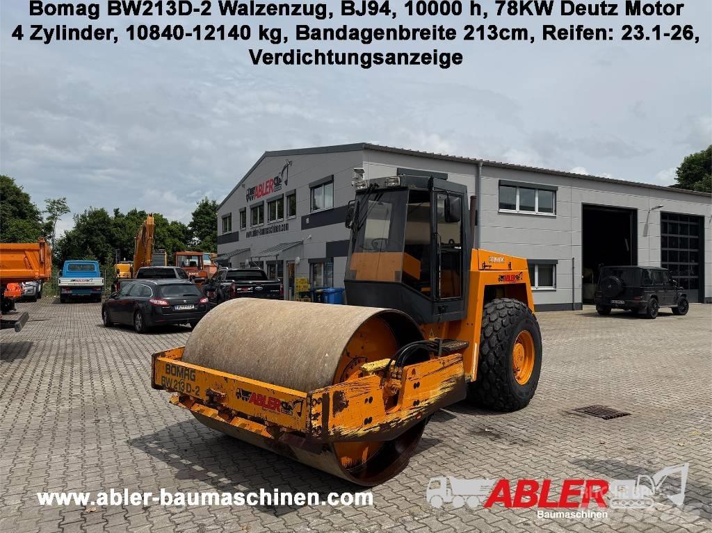 Bomag BW 213 D-2 Ühe trumliga rullid