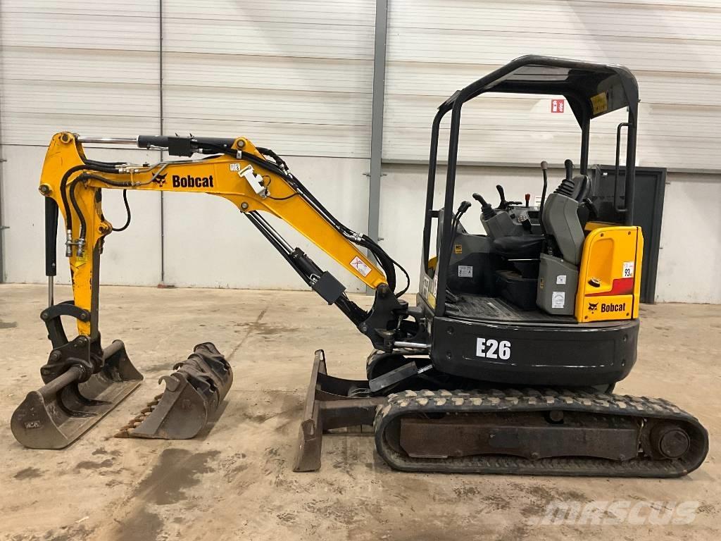 Bobcat E 26 EM Miniekskavaatorid < 7 t