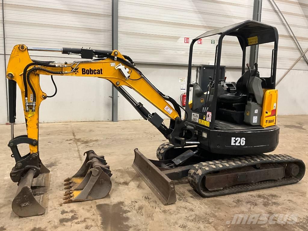 Bobcat E 26 EM Miniekskavaatorid < 7 t
