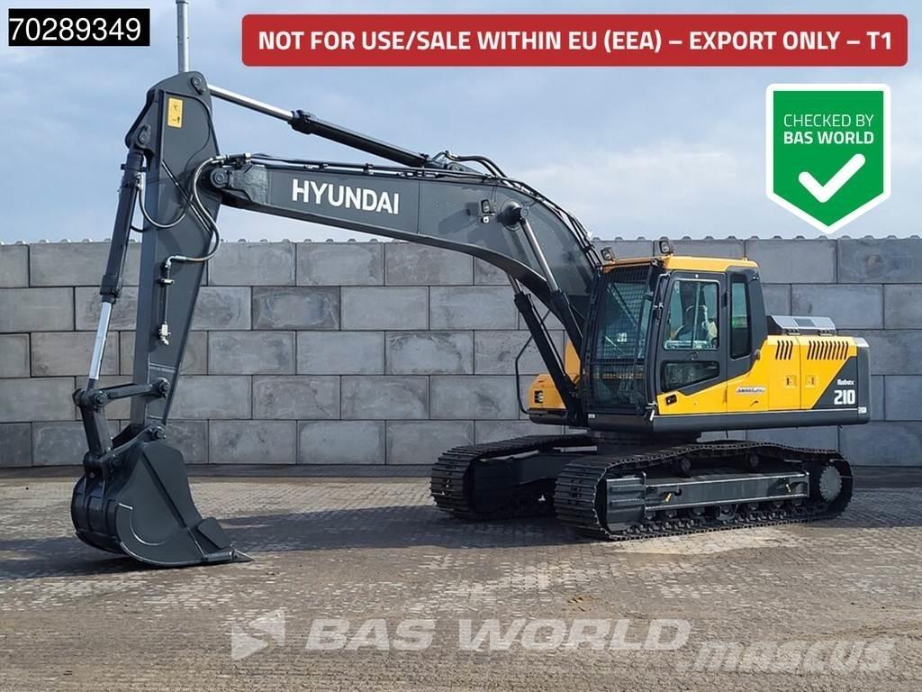 Hyundai R210 Roomikekskavaatorid